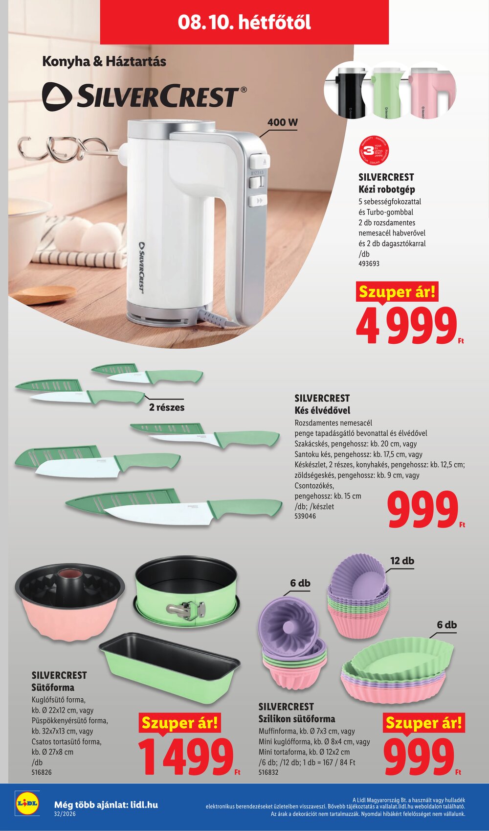 Lidl akciós újság 2026.08.06-tól - 60. oldal.