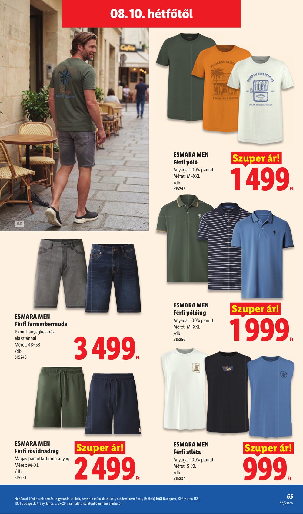 Lidl akciós újság 2026.08.06-tól - 65. oldal.
