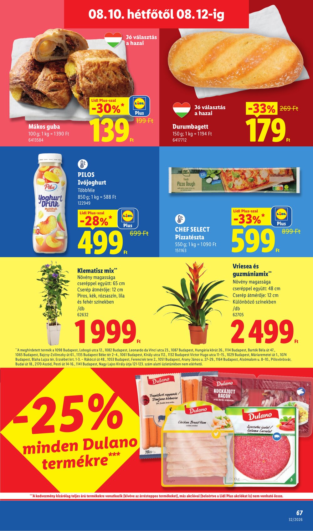 Lidl akciós újság 2026.08.06-tól - 67. oldal.