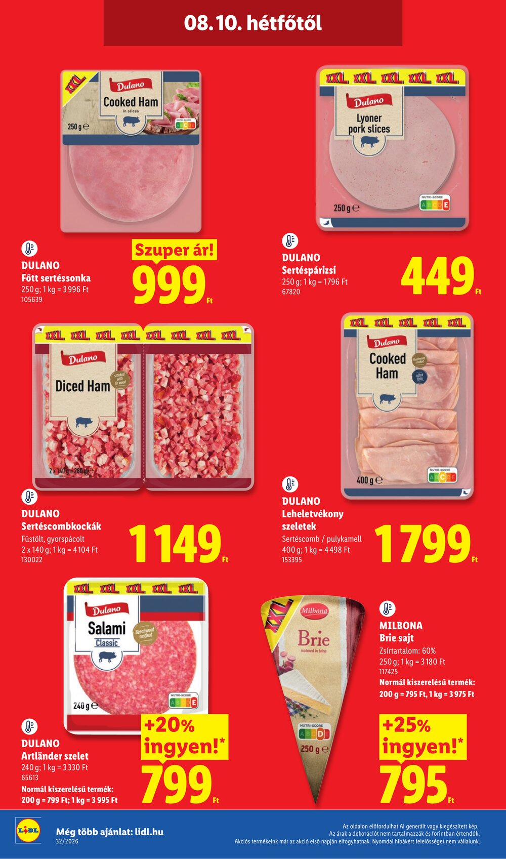 Lidl akciós újság 2026.08.06-tól - 70. oldal.