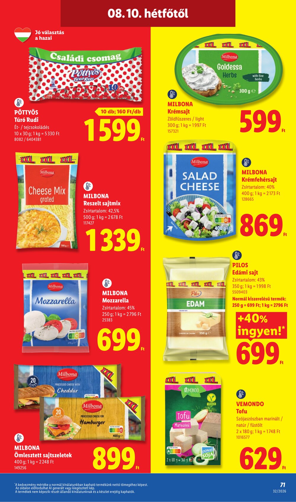Lidl akciós újság 2026.08.06-tól - 71. oldal.