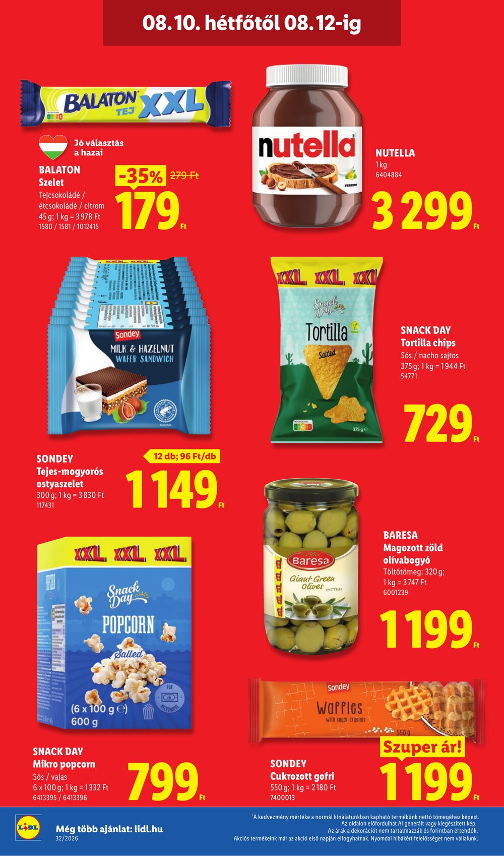 Lidl akciós újság 2026.08.06-tól - 74. oldal.