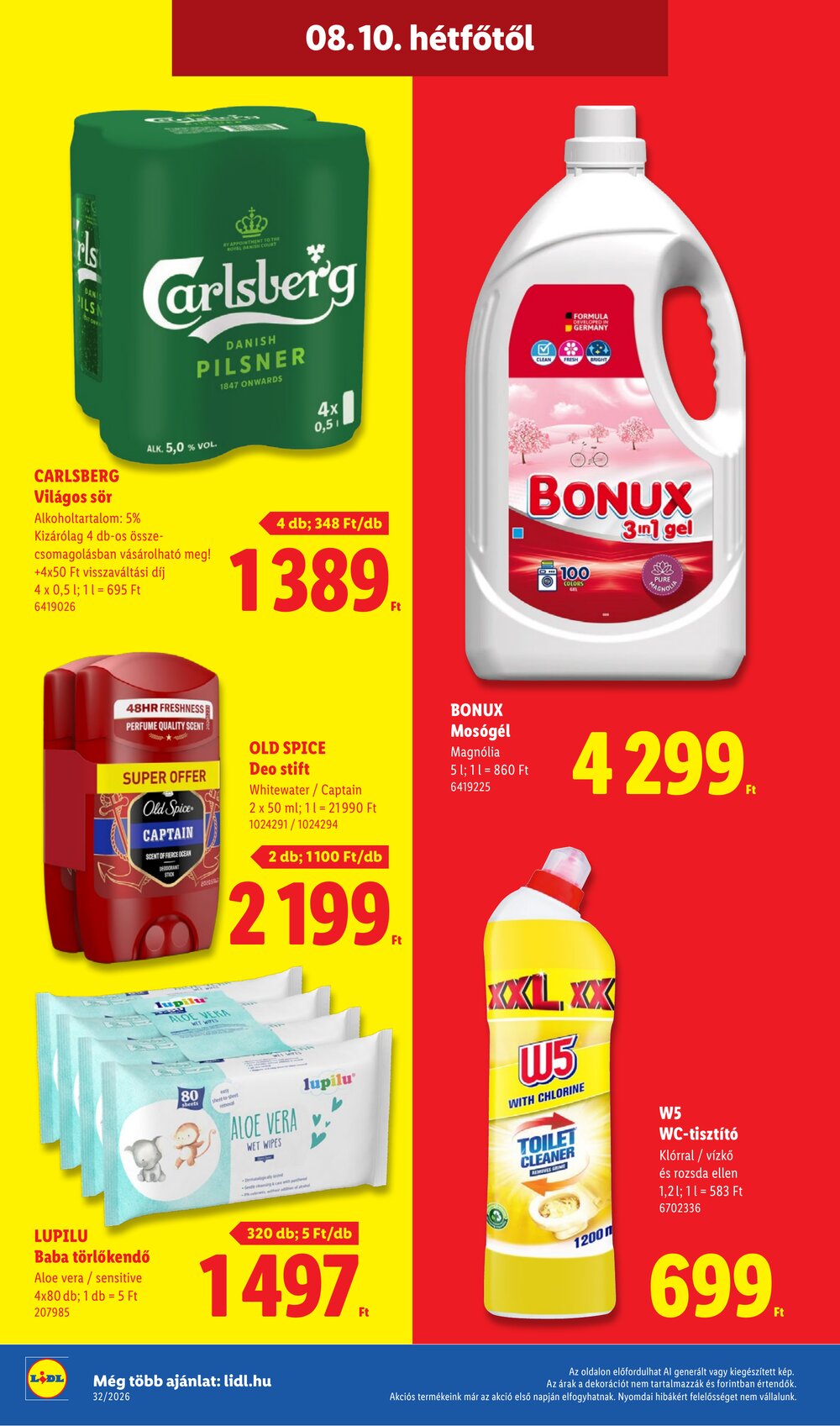Lidl akciós újság 2026.08.06-tól - 78. oldal.