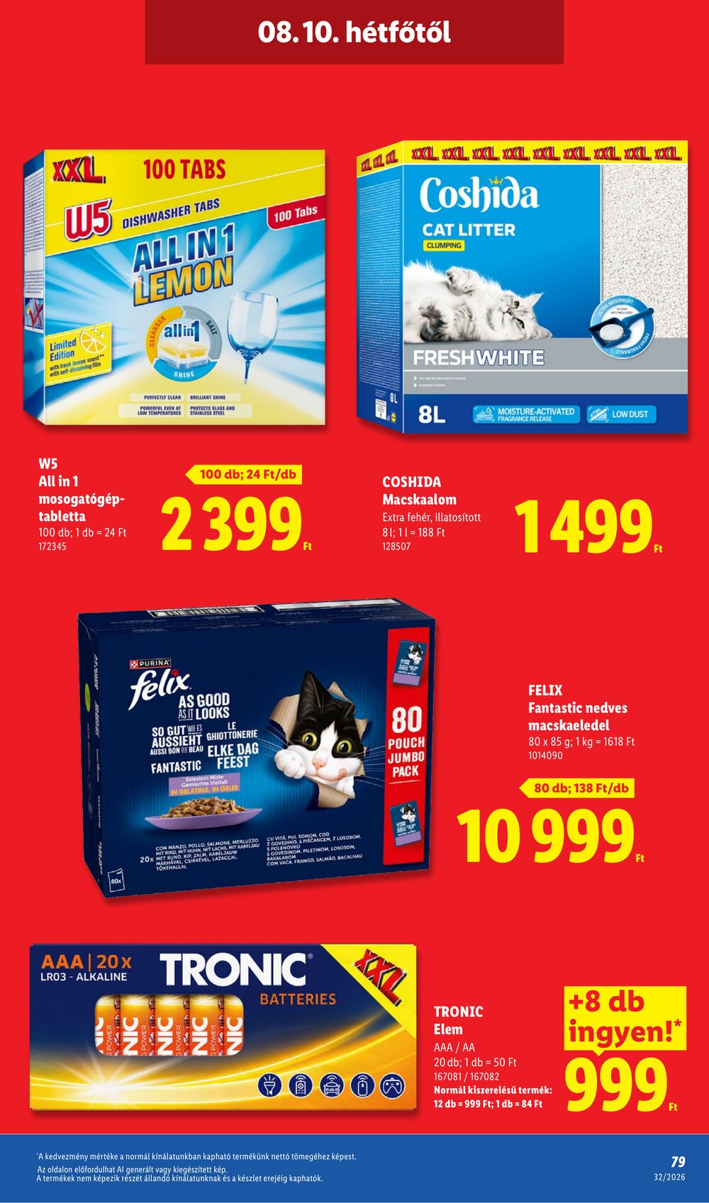 Lidl akciós újság 2026.08.06-tól - 79. oldal.
