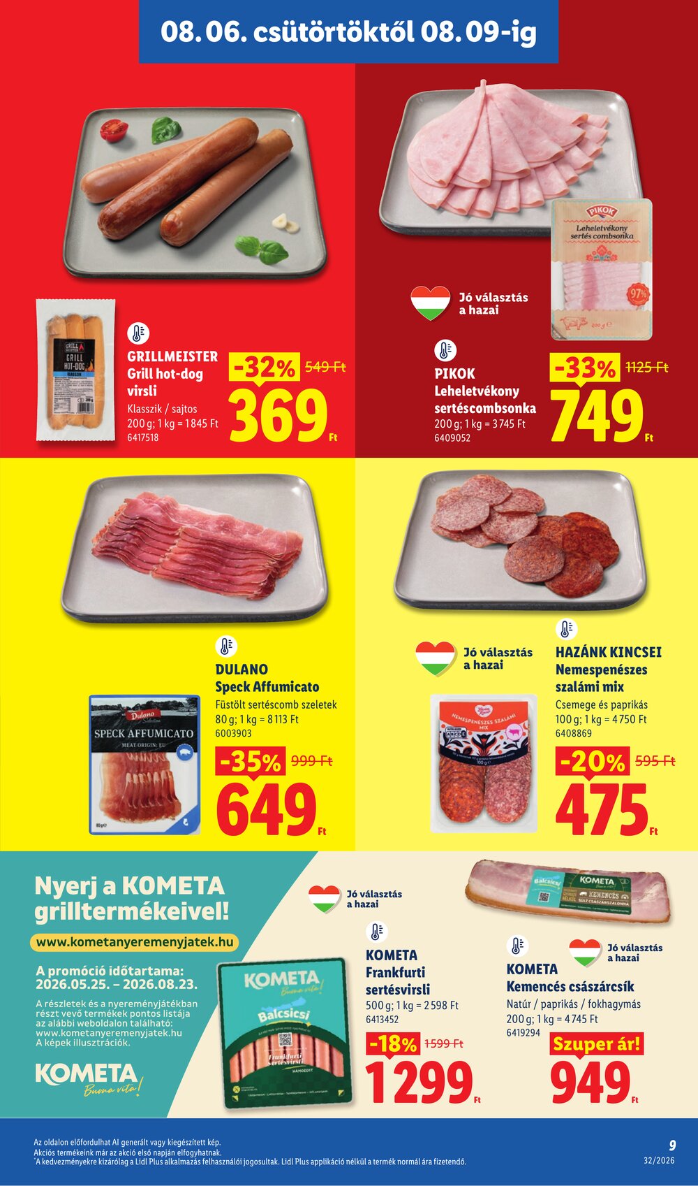 Lidl akciós újság 2026.08.06-tól - 9. oldal.