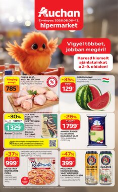 Auchan akciós újság 2026.08.06-tól
