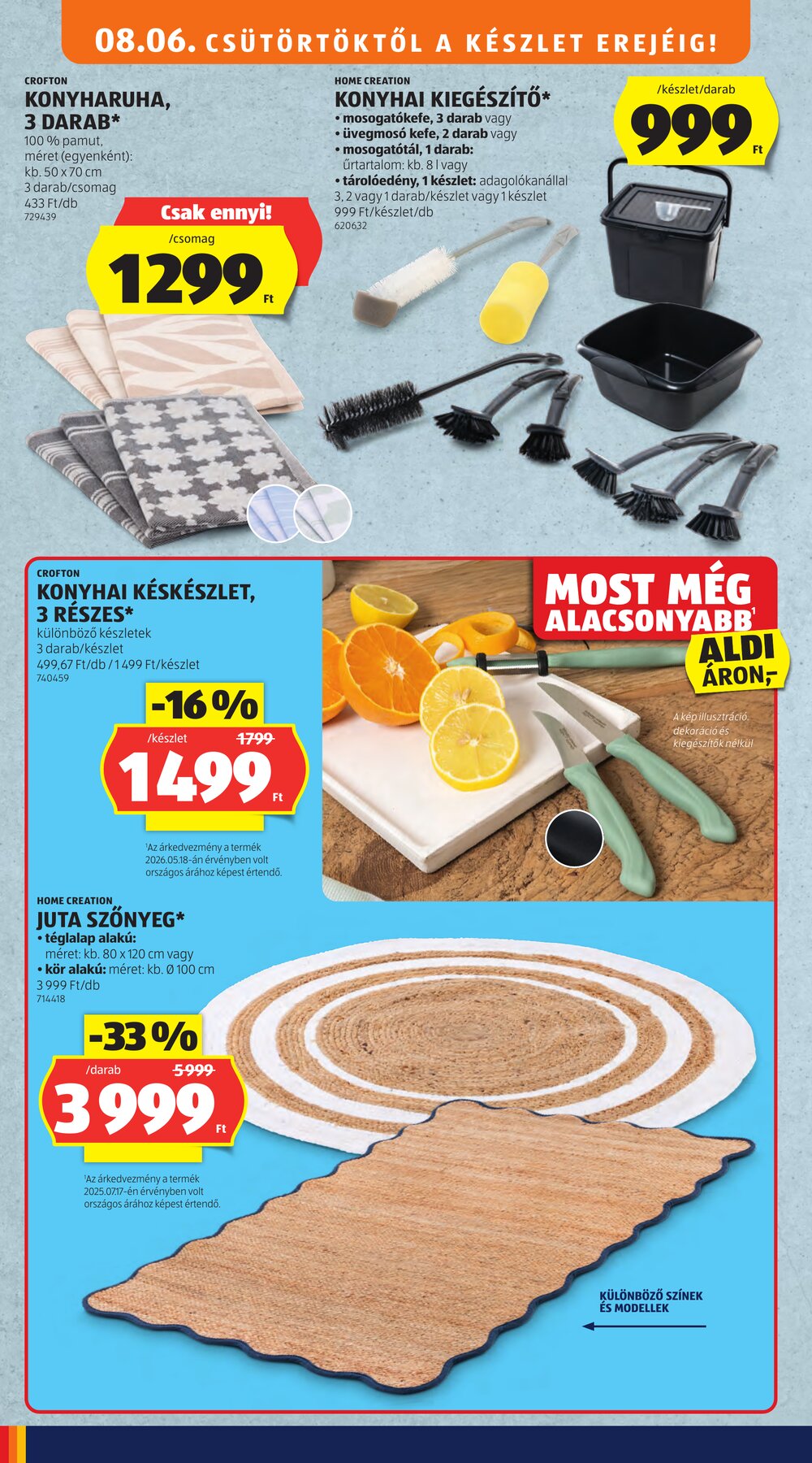 Aldi akciós újság 2026.08.06-tól - 34. oldal.