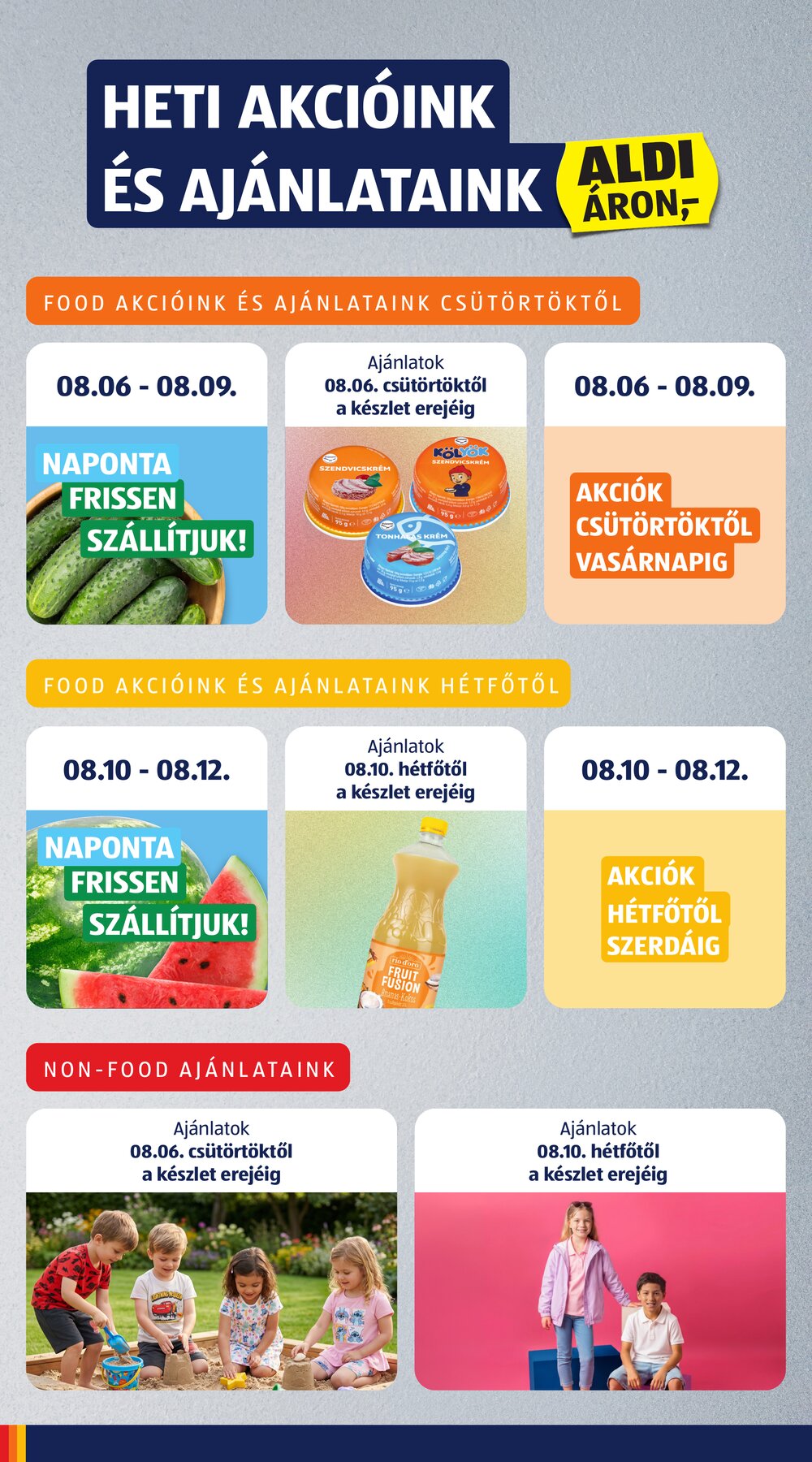 Aldi akciós újság 2026.08.06-tól - 6. oldal.