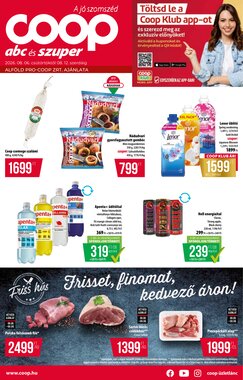 Coop akciós újság 2026.08.06-tól