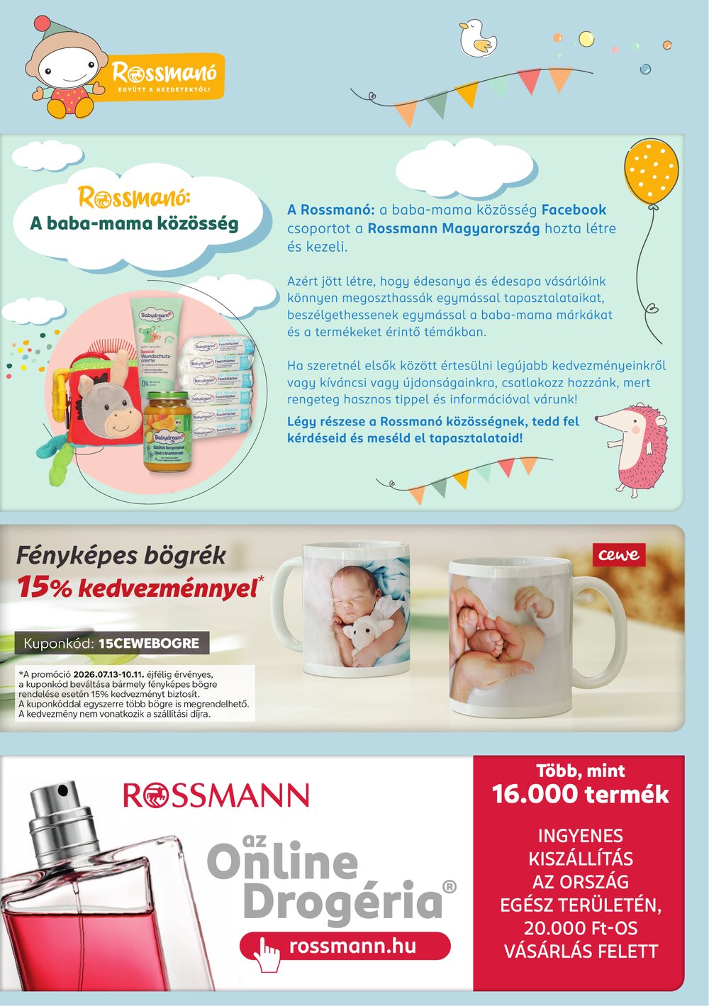 Rossmann akciós újság 2026.08.10-től - 11. oldal.