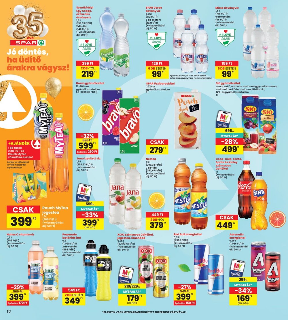 Interspar akciós újság 2026.08.13-tól - 12. oldal.
