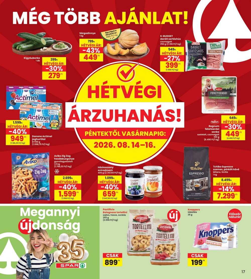 Interspar akciós újság 2026.08.13-tól - 17. oldal.