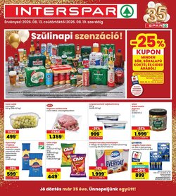 Interspar akciós újság 2026.08.13-tól
