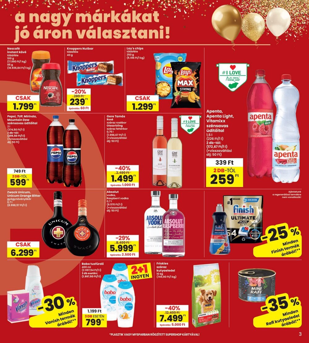 Interspar akciós újság 2026.08.13-tól - 3. oldal.