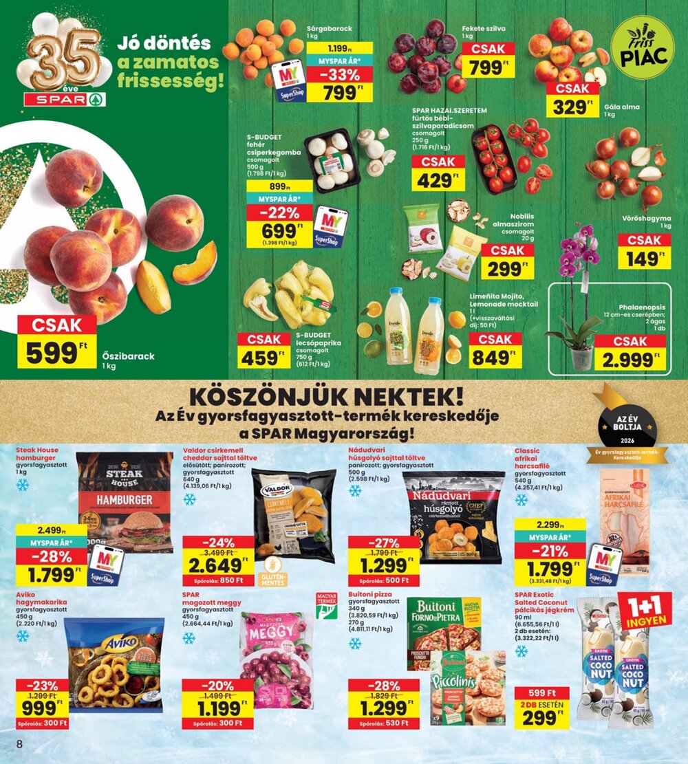 Interspar akciós újság 2026.08.13-tól - 8. oldal.