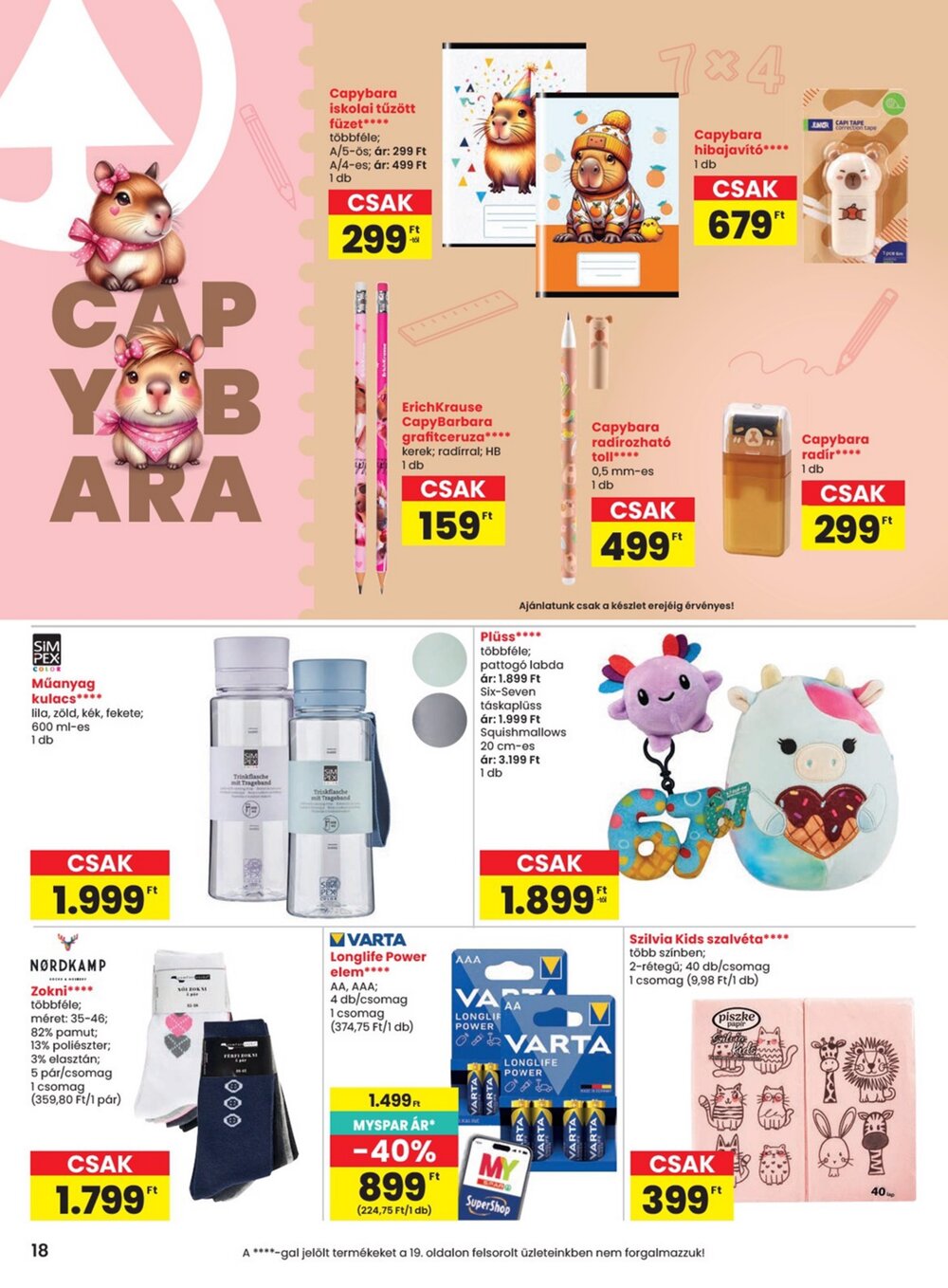 Spar akciós újság 2026.08.13-tól - 18. oldal.
