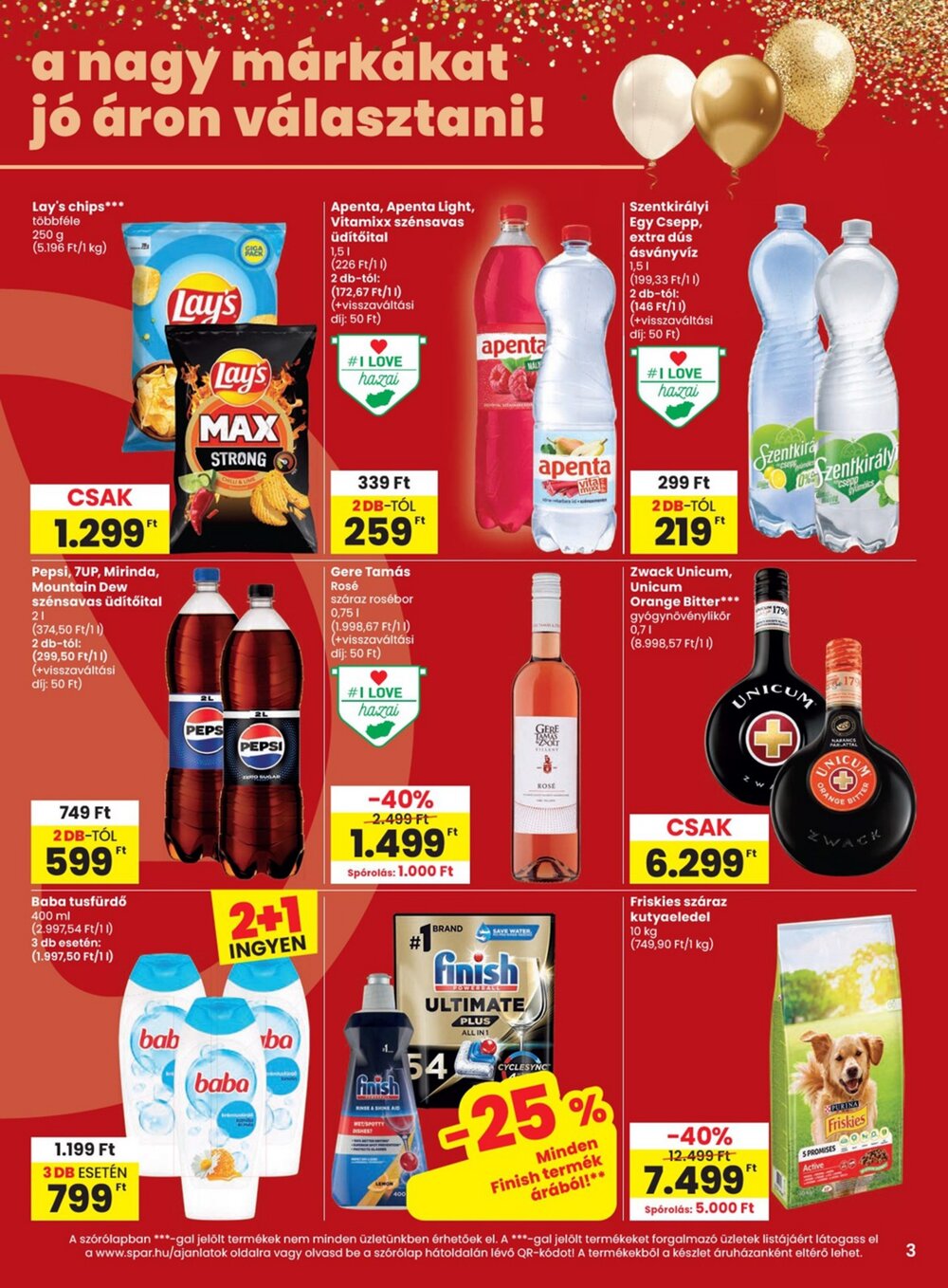 Spar akciós újság 2026.08.13-tól - 3. oldal.