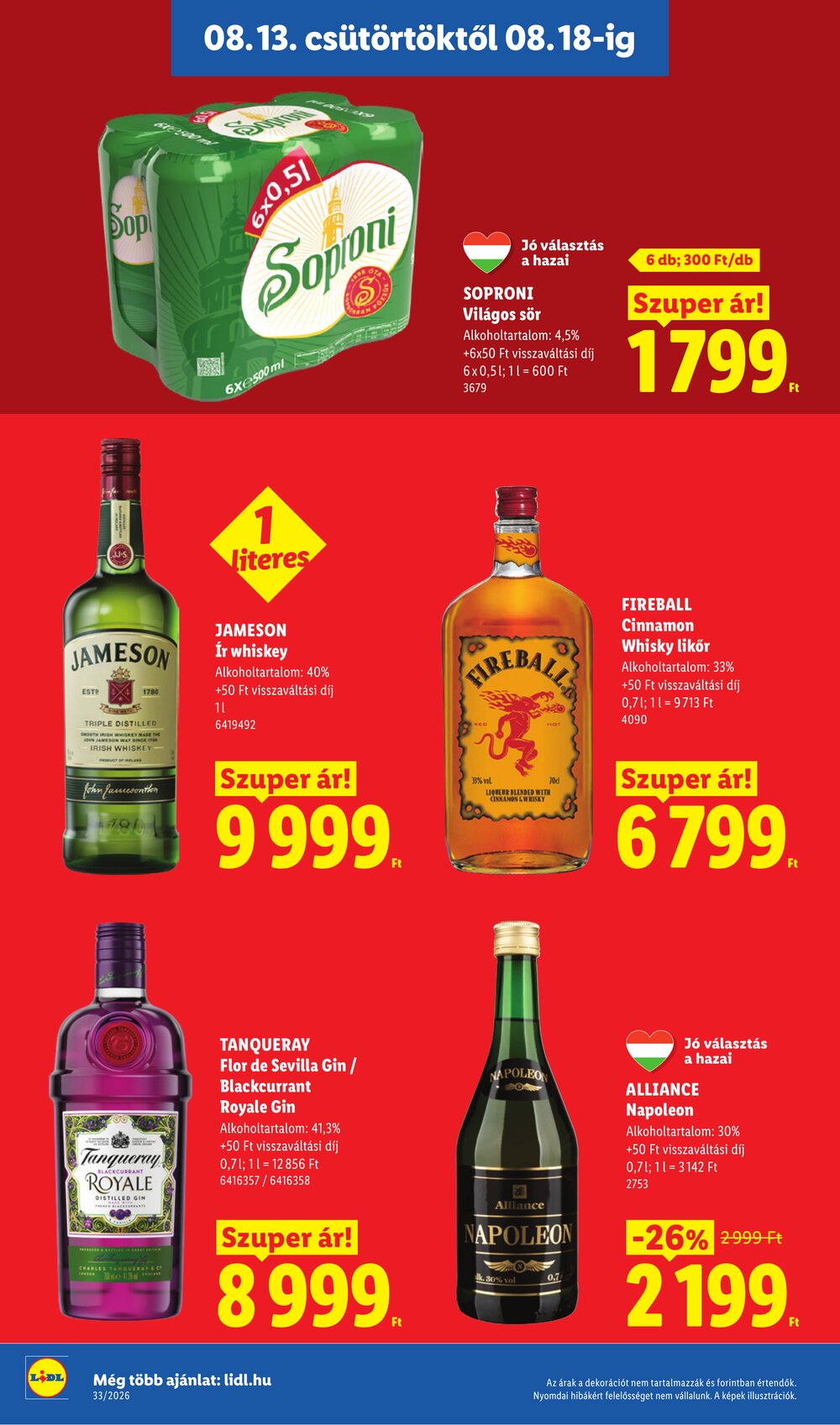 Lidl akciós újság 2026.08.13-tól - 16. oldal.