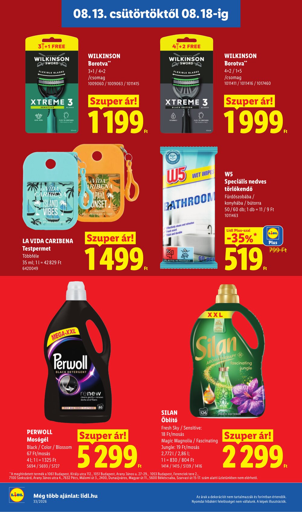 Lidl akciós újság 2026.08.13-tól - 18. oldal.