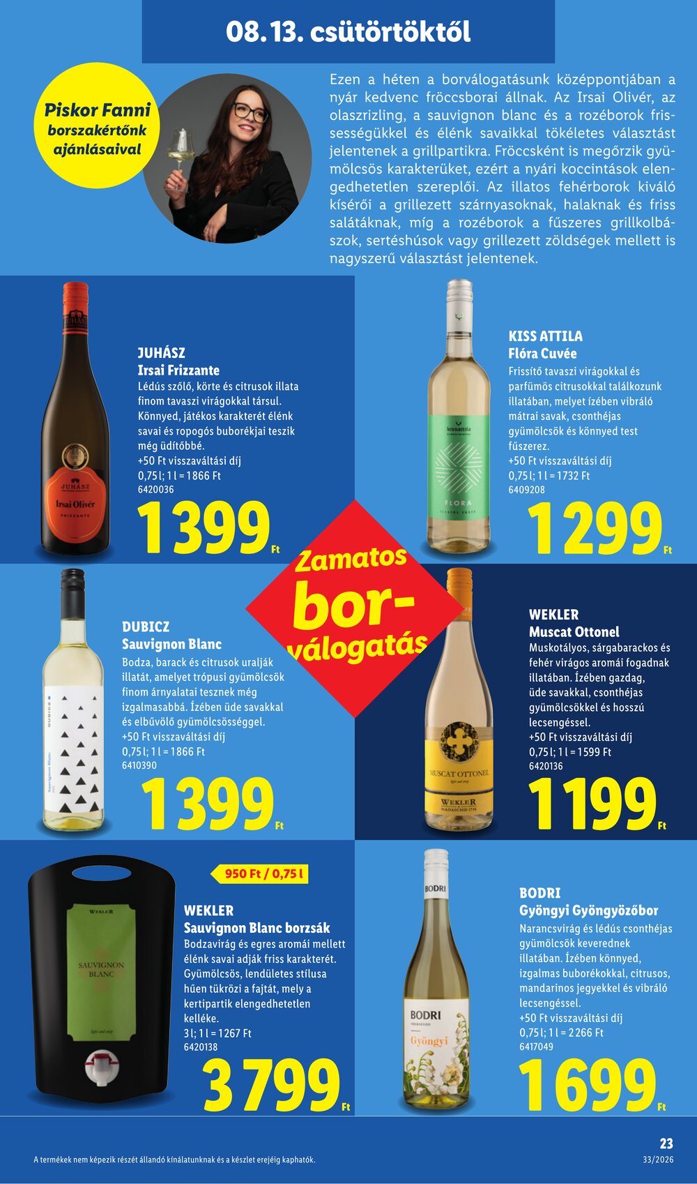 Lidl akciós újság 2026.08.13-tól - 23. oldal.