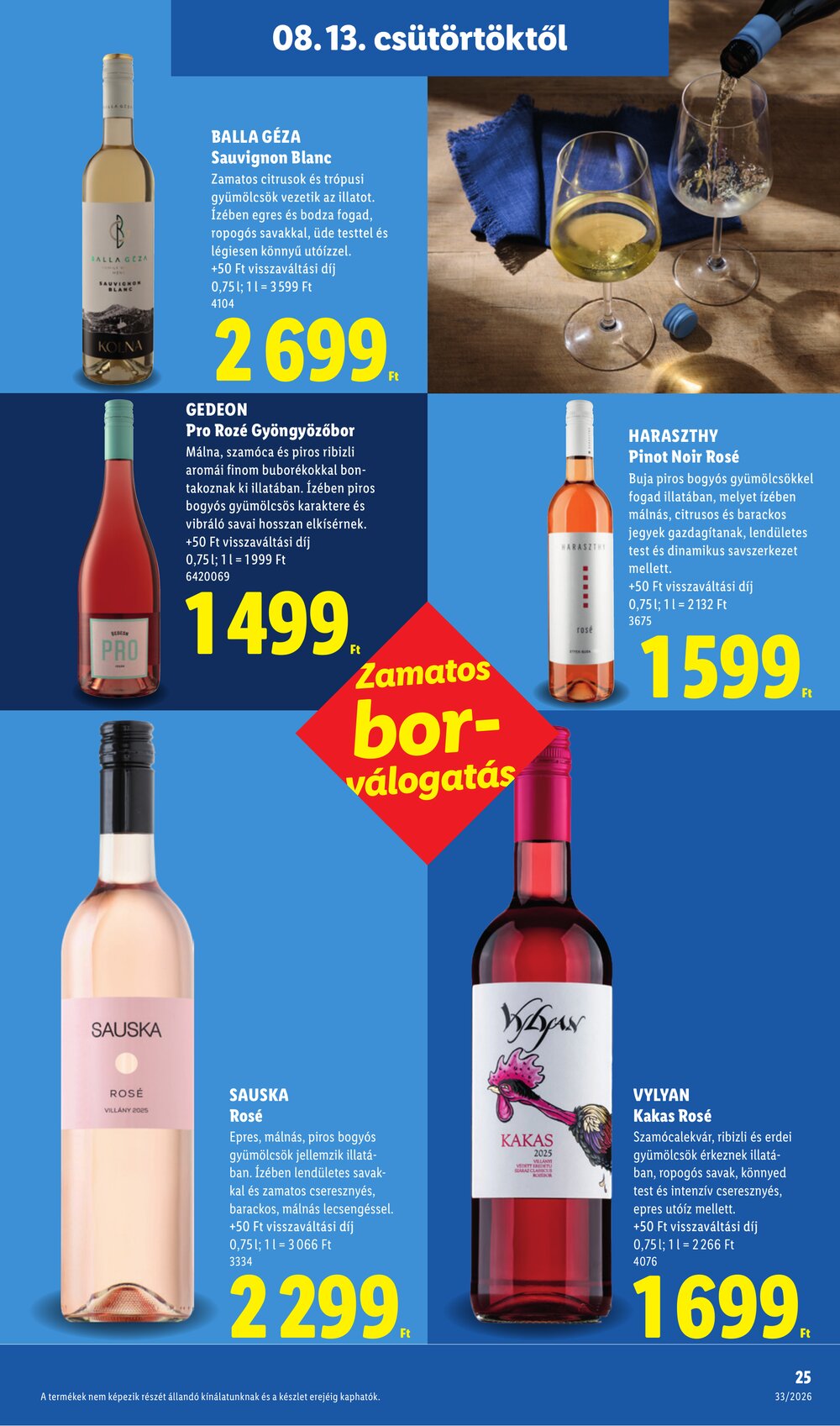 Lidl akciós újság 2026.08.13-tól - 25. oldal.