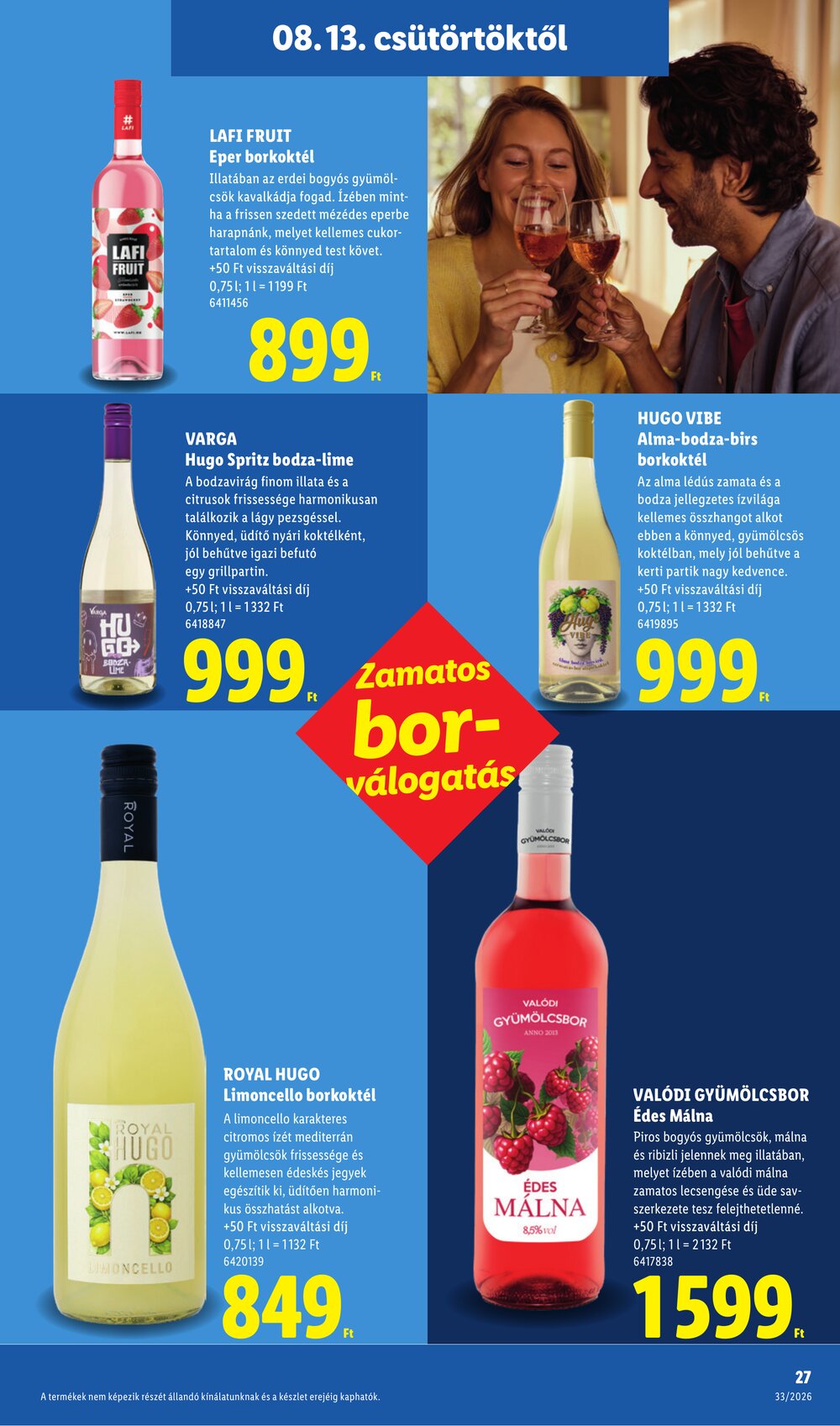 Lidl akciós újság 2026.08.13-tól - 27. oldal.