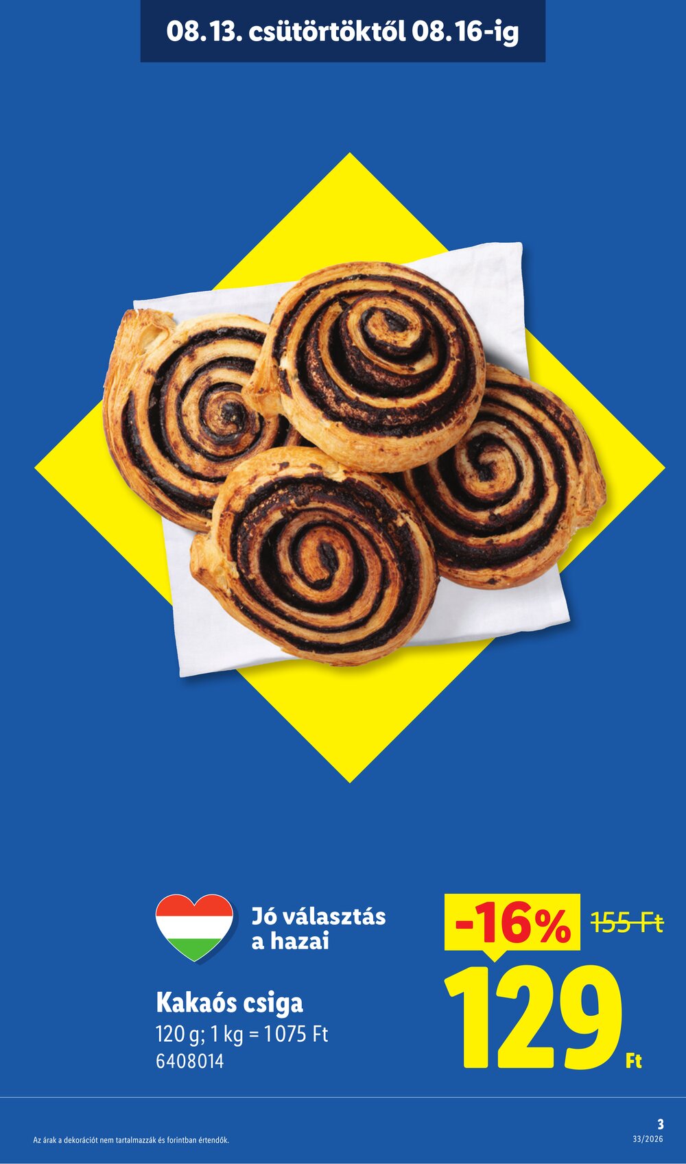 Lidl akciós újság 2026.08.13-tól - 3. oldal.