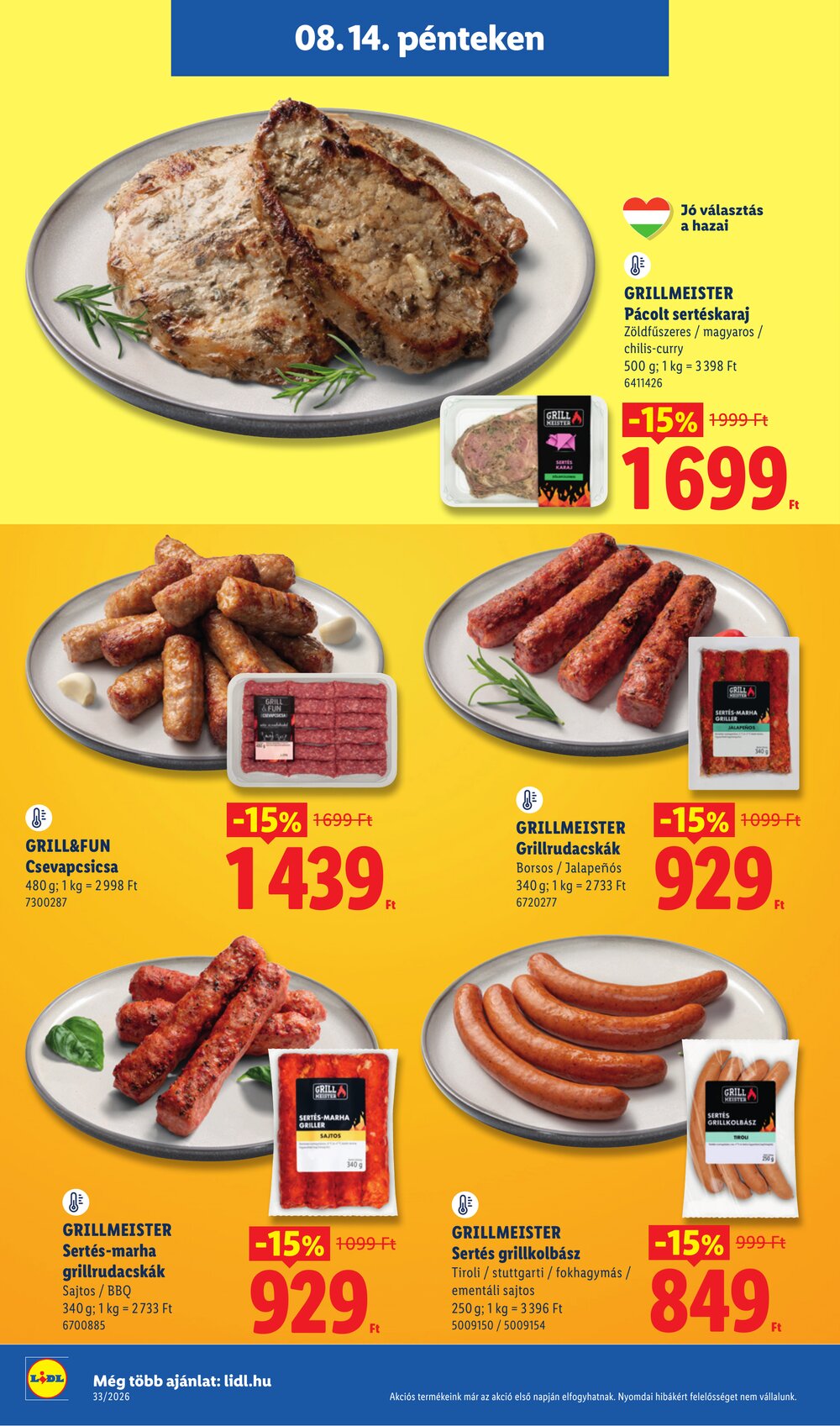 Lidl akciós újság 2026.08.13-tól - 44. oldal.