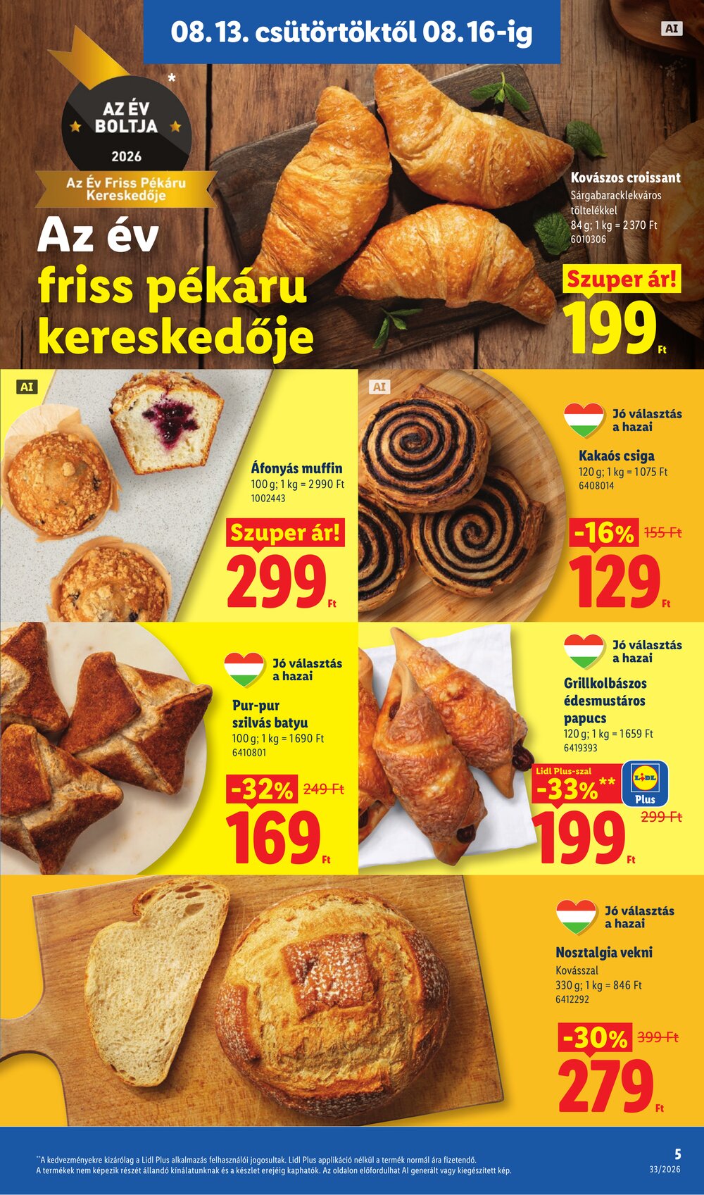 Lidl akciós újság 2026.08.13-tól - 5. oldal.