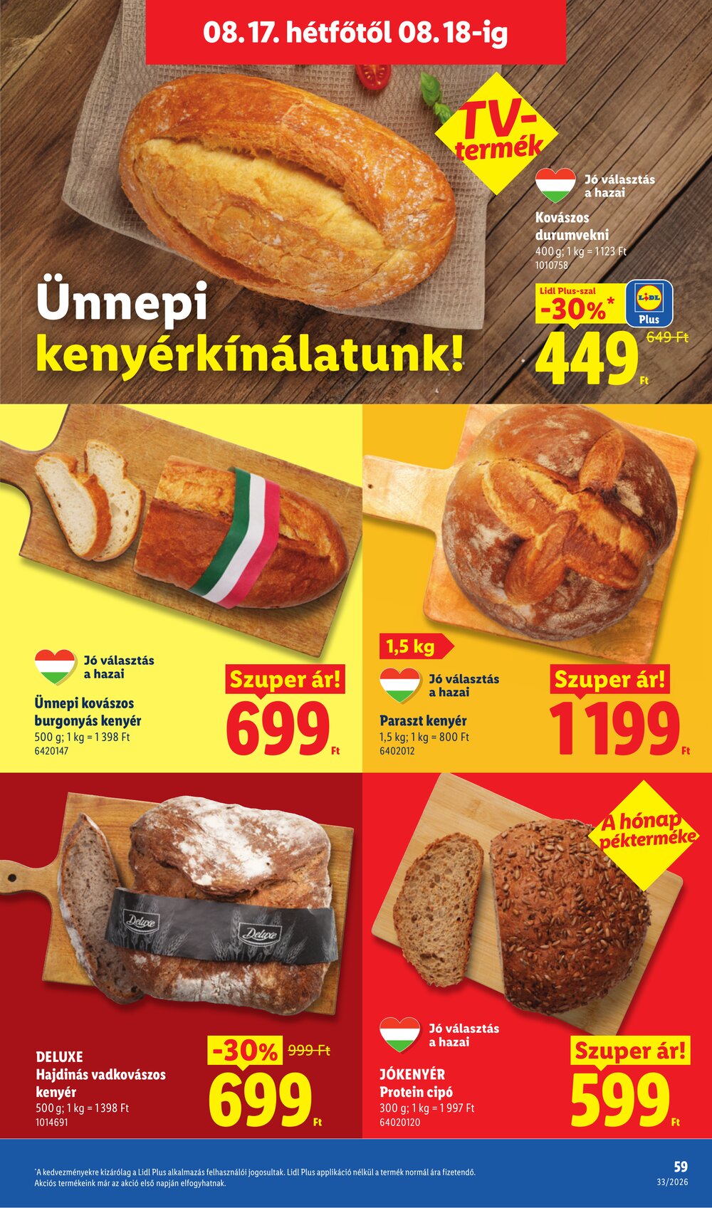 Lidl akciós újság 2026.08.13-tól - 59. oldal.