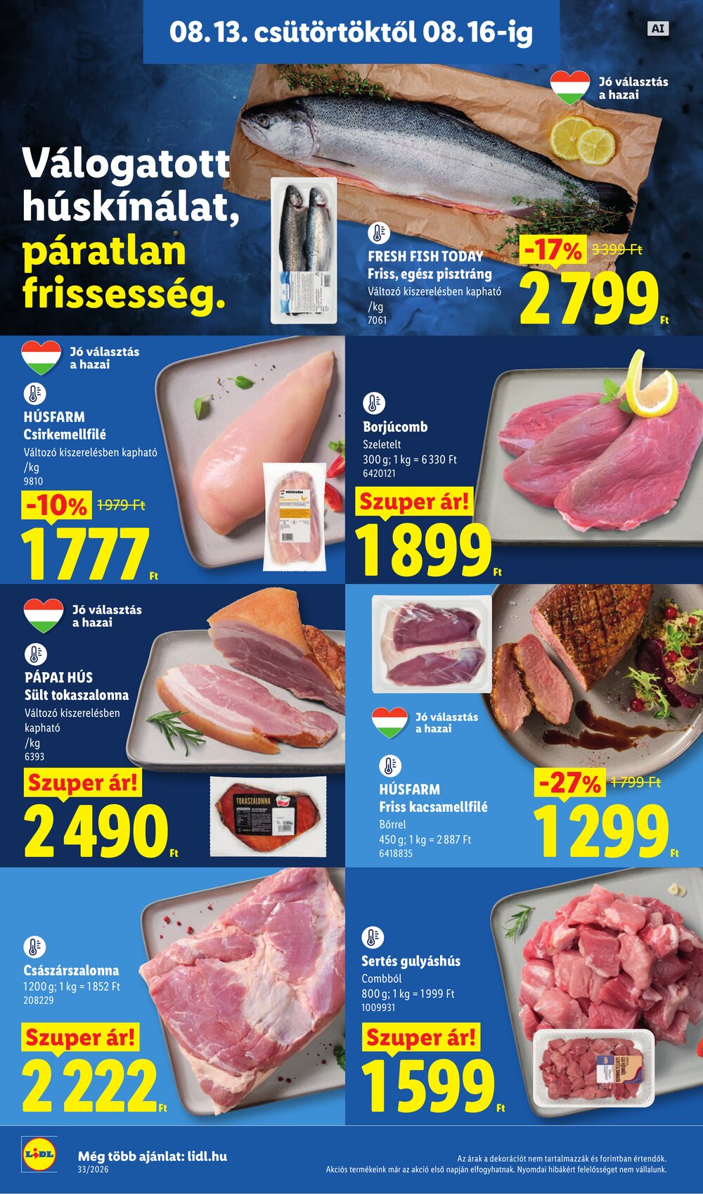 Lidl akciós újság 2026.08.13-tól - 6. oldal.