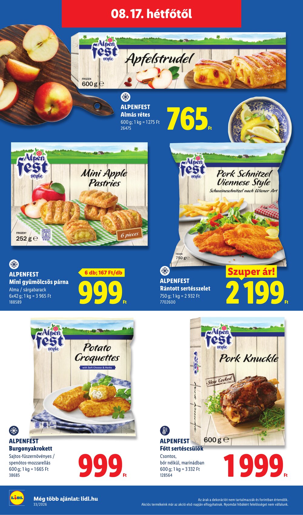 Lidl akciós újság 2026.08.13-tól - 64. oldal.