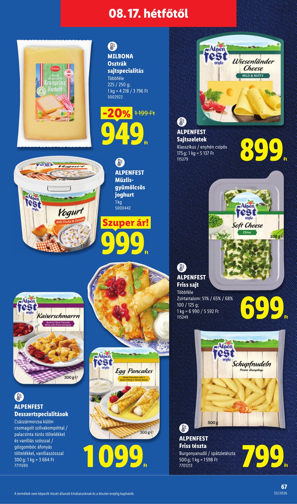 Lidl akciós újság 2026.08.13-tól - 67. oldal.