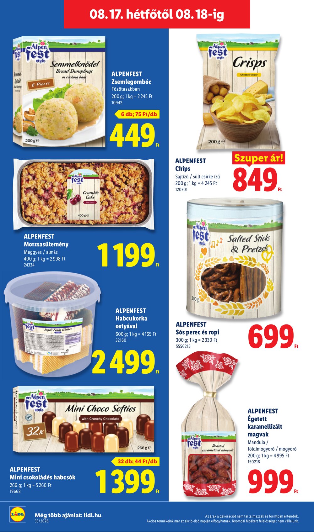 Lidl akciós újság 2026.08.13-tól - 68. oldal.
