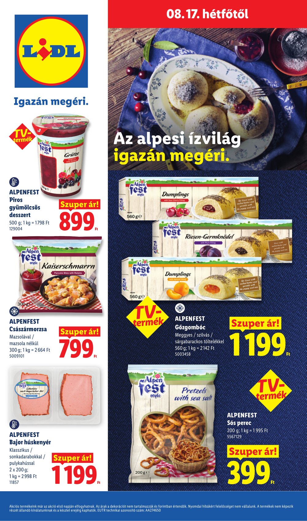 Lidl akciós újság 2026.08.13-tól - 70. oldal.