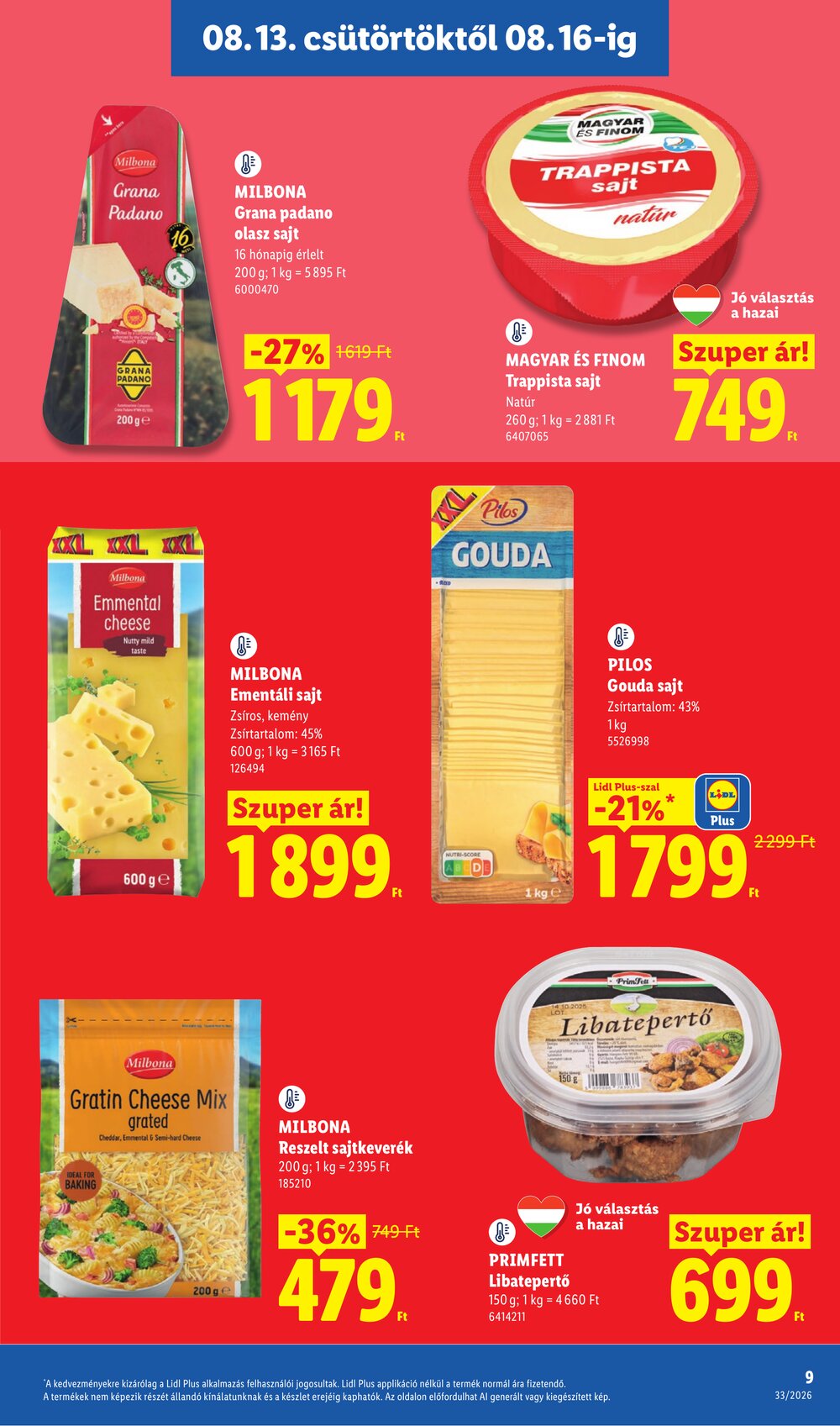 Lidl akciós újság 2026.08.13-tól - 9. oldal.