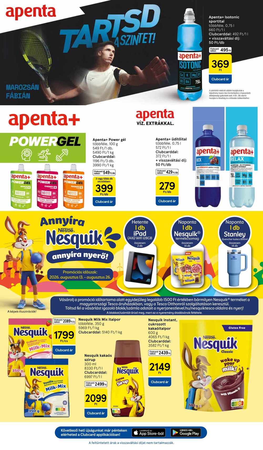 Tesco akciós újság 2026.08.13-tól - 17. oldal.
