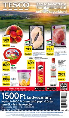Tesco akciós újság 2026.08.13-tól