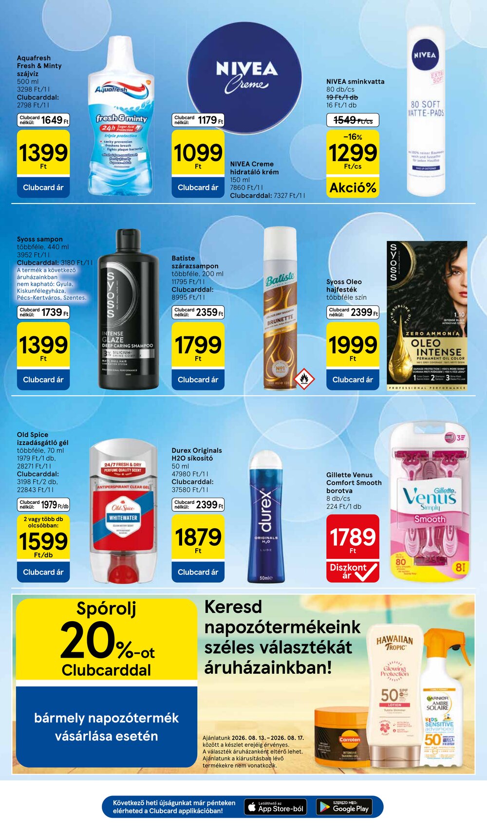 Tesco akciós újság 2026.08.13-tól - 29. oldal.