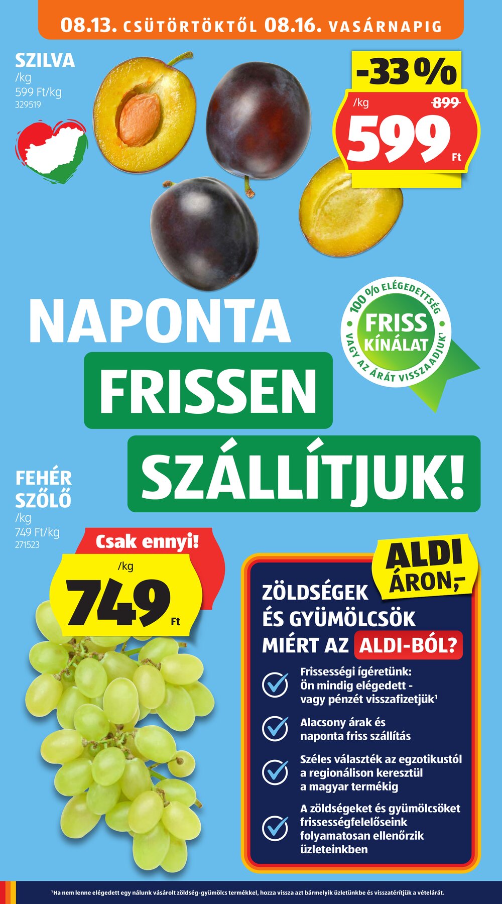 Aldi akciós újság 2026.08.13-tól - 12. oldal.