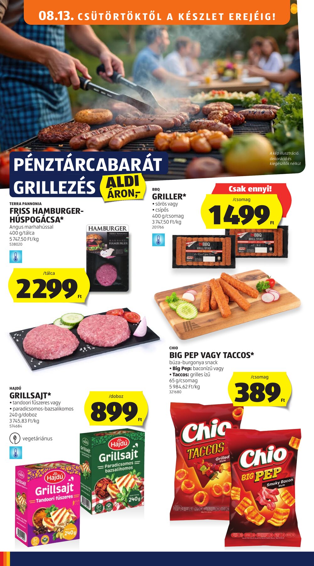 Aldi akciós újság 2026.08.13-tól - 16. oldal.