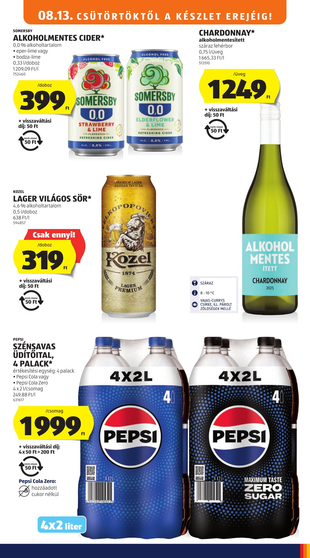 Aldi akciós újság 2026.08.13-tól - 17. oldal.