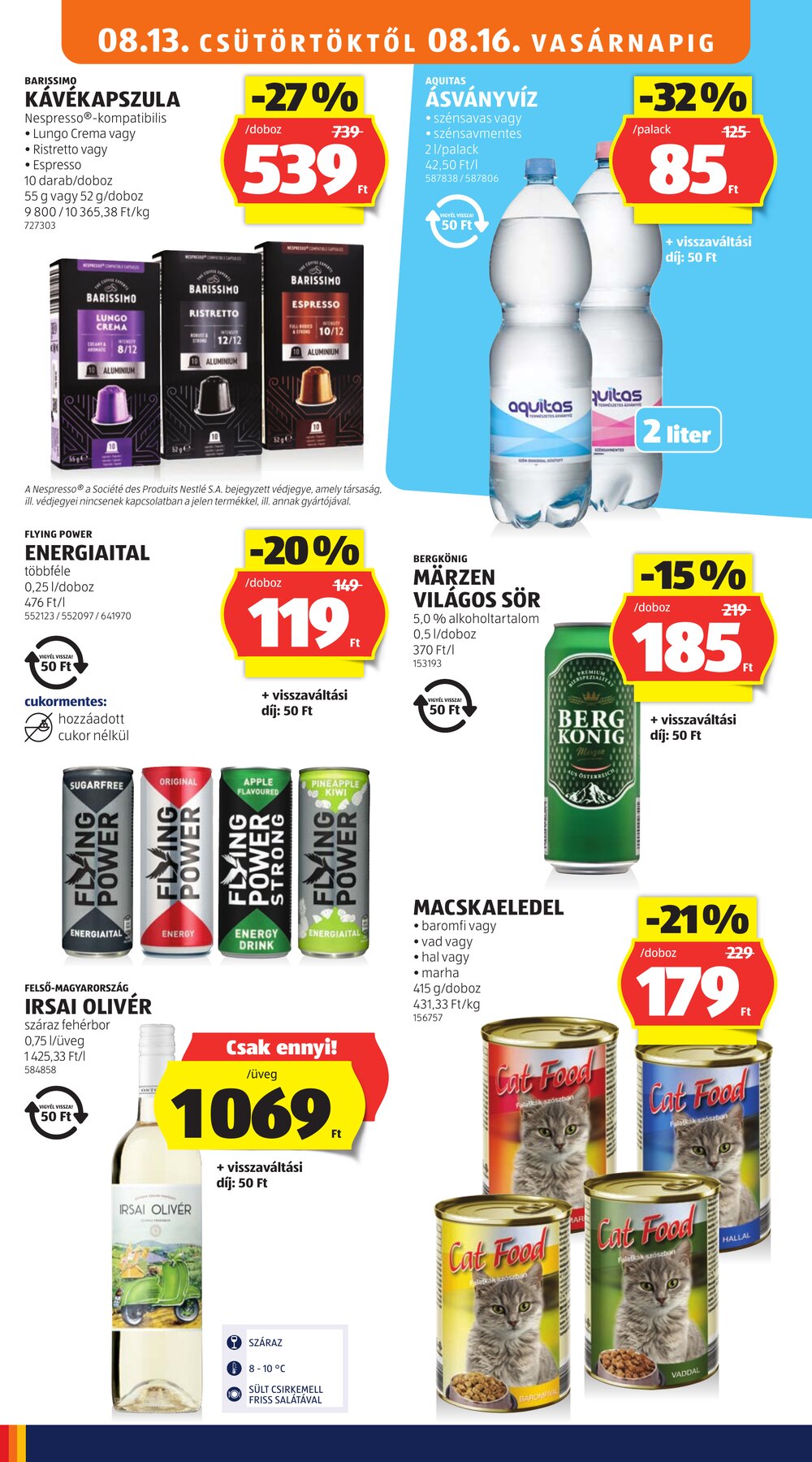 Aldi akciós újság 2026.08.13-tól - 20. oldal.