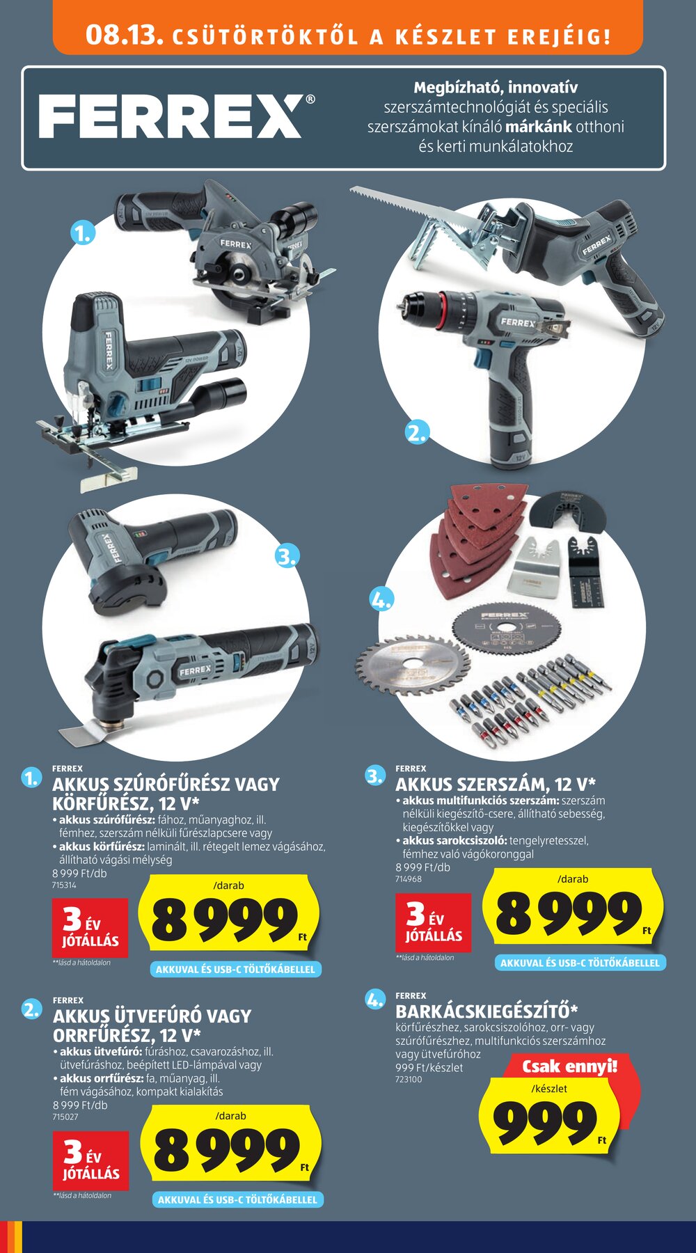Aldi akciós újság 2026.08.13-tól - 32. oldal.