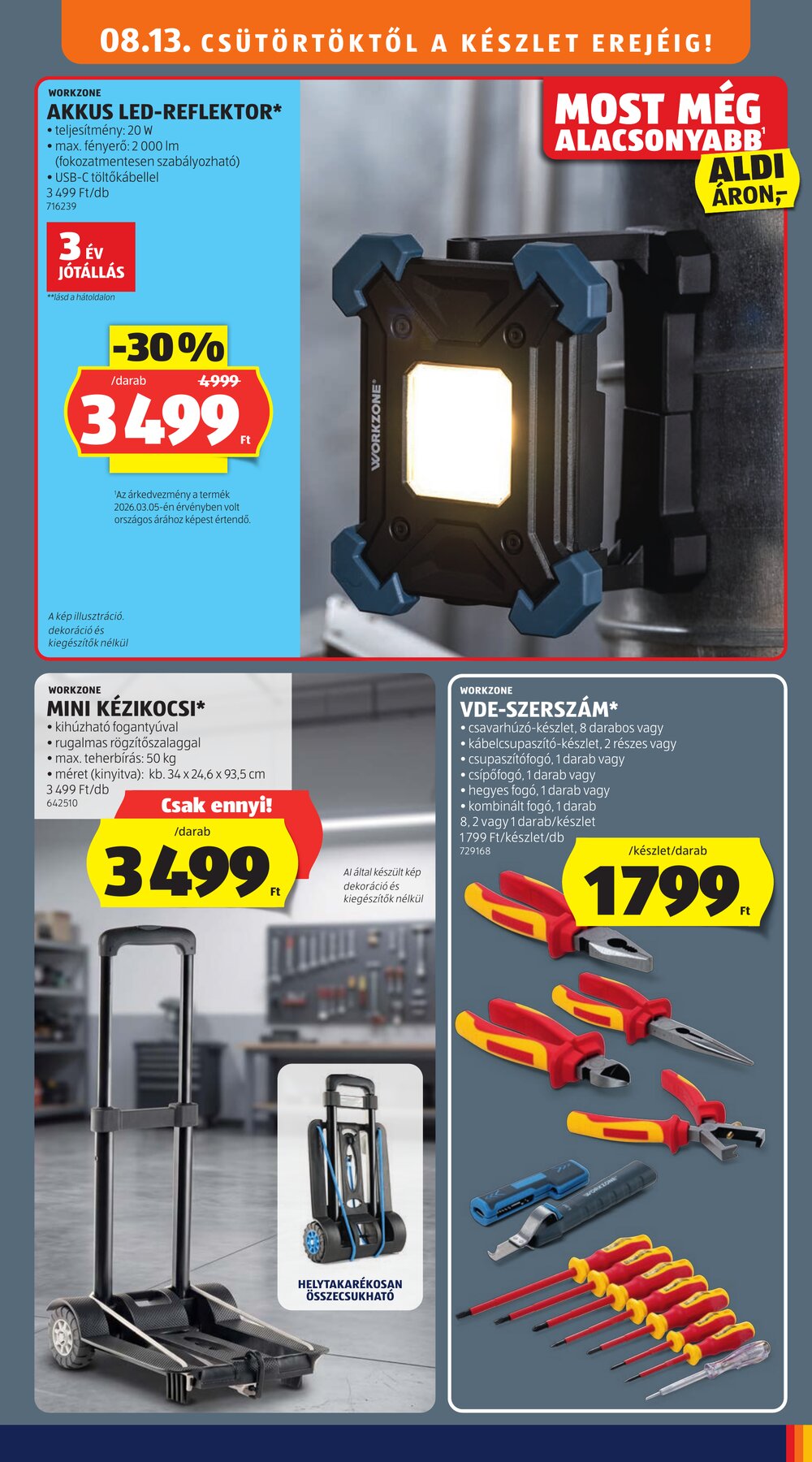 Aldi akciós újság 2026.08.13-tól - 33. oldal.