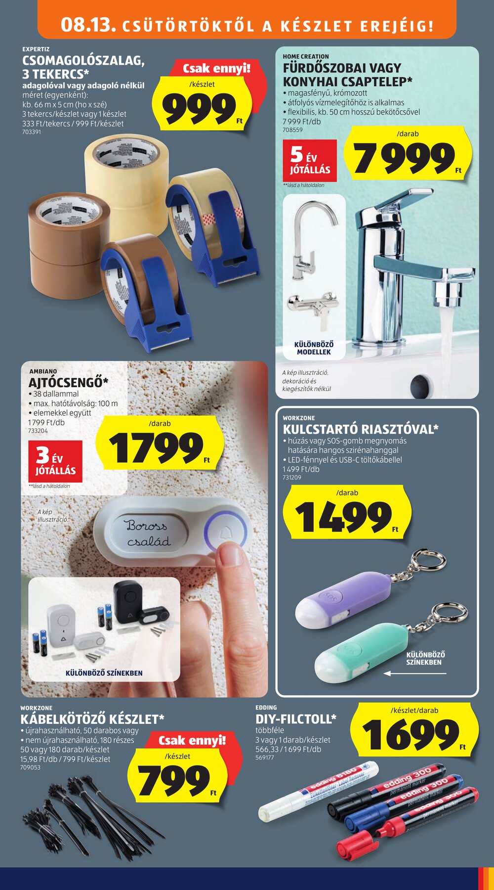 Aldi akciós újság 2026.08.13-tól - 35. oldal.