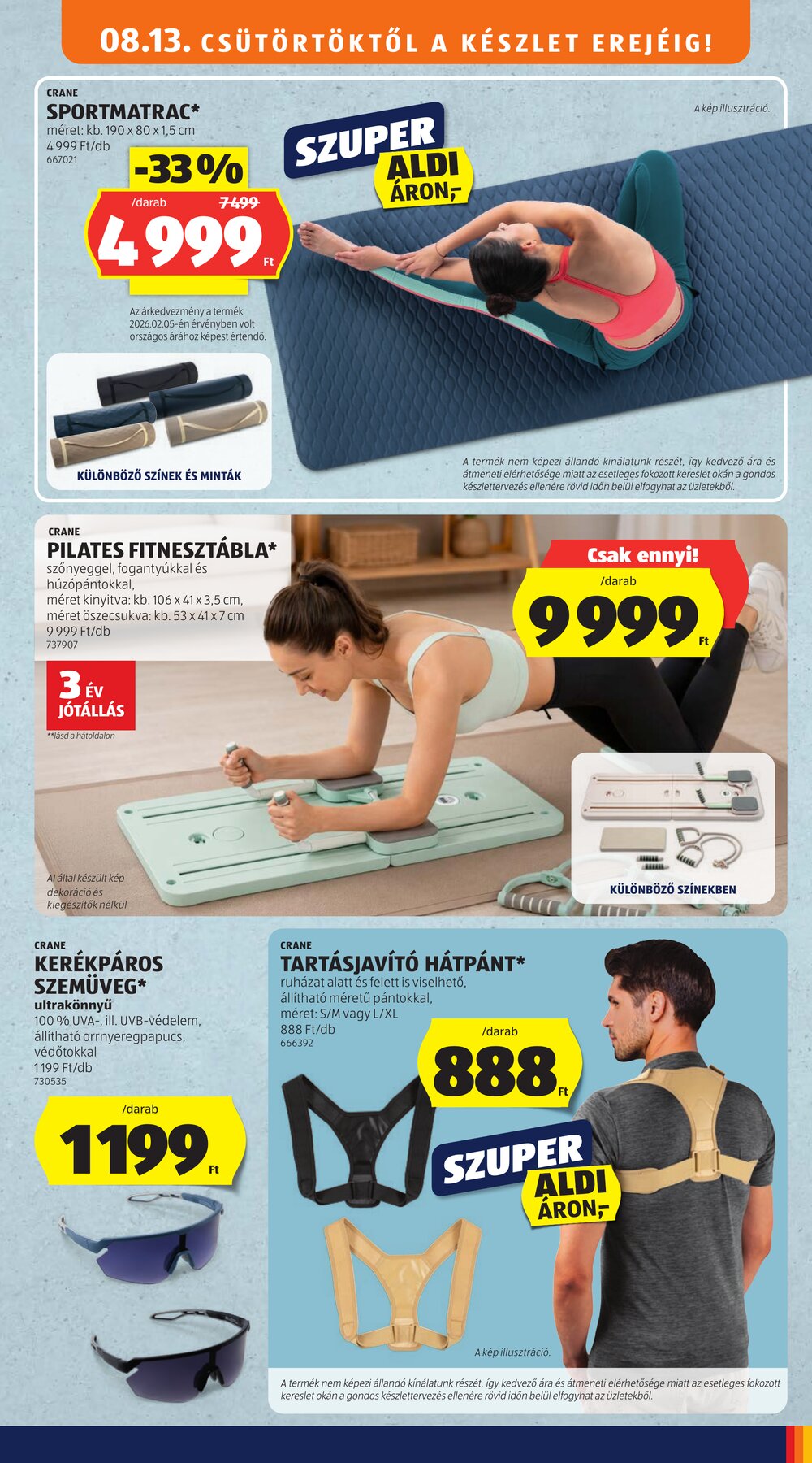 Aldi akciós újság 2026.08.13-tól - 37. oldal.