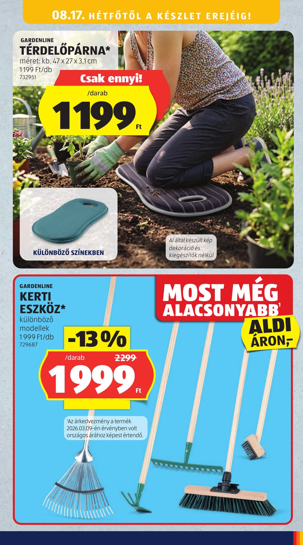 Aldi akciós újság 2026.08.13-tól - 39. oldal.