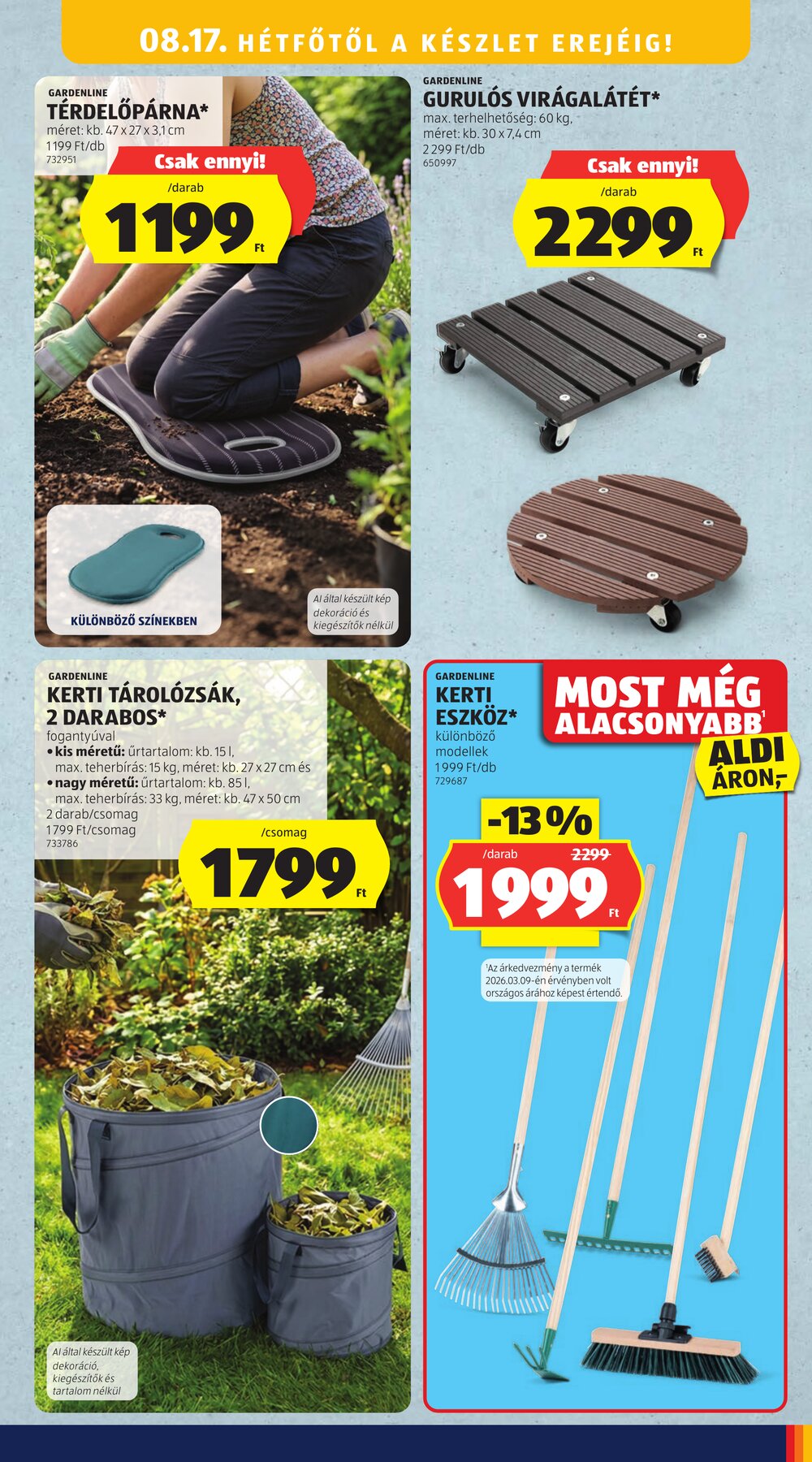 Aldi akciós újság 2026.08.13-tól - 41. oldal.
