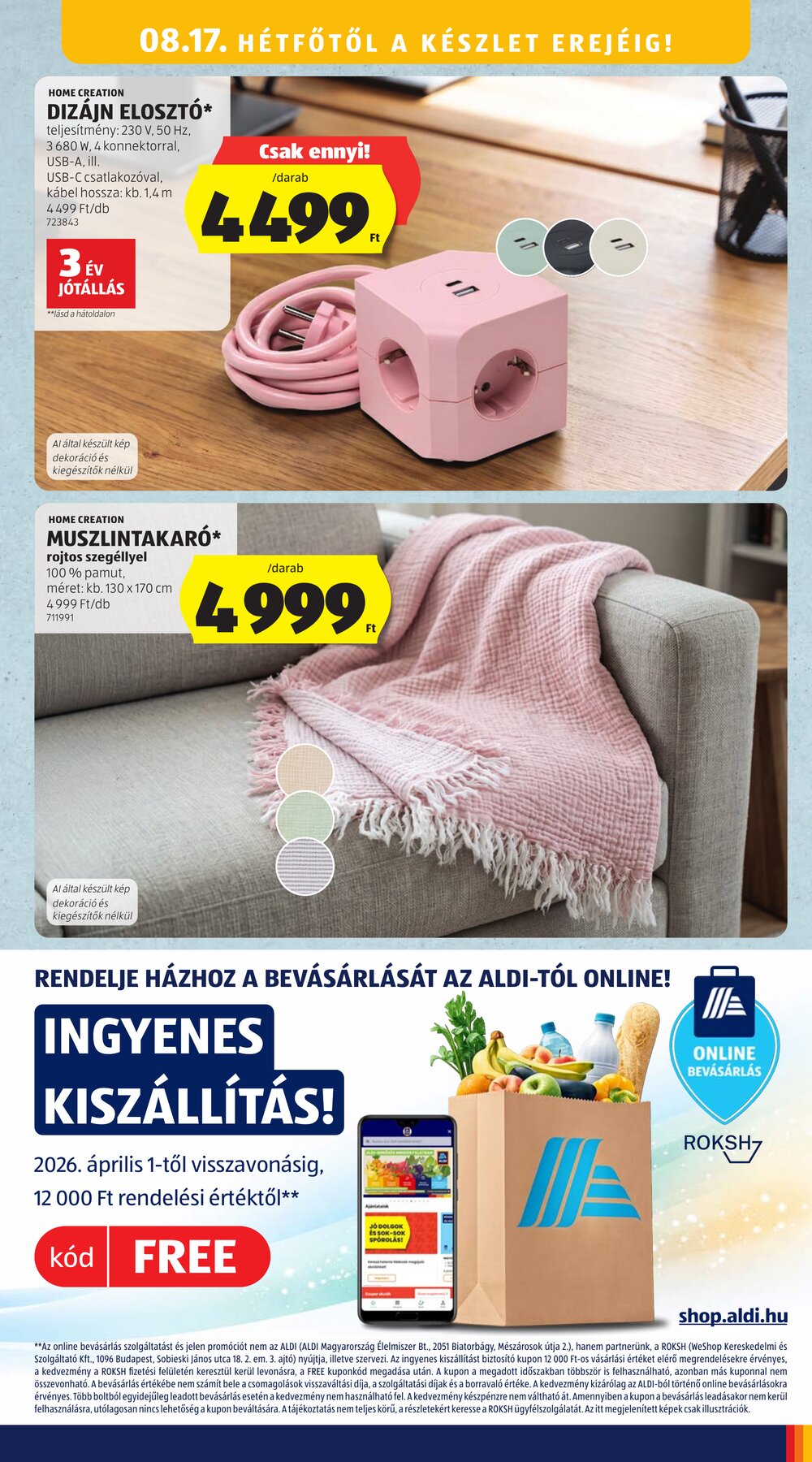 Aldi akciós újság 2026.08.13-tól - 43. oldal.